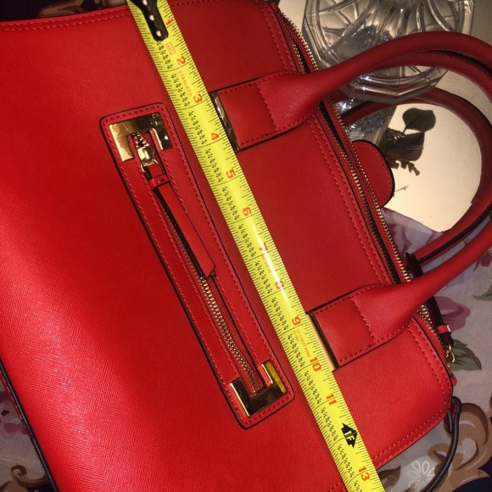 🎈Neiman Marcus Red Handbag 🎈 - Picture 5 of 8